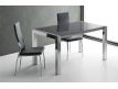 Table Arreit w/ glass grey