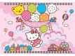 Fotomural Hello Kitty and baloons