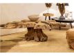 NATURAL TEAK ROOT COFFEE TABLE