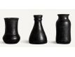 SET OF 3 METAL VASES 35068