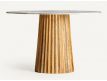 ROUND DINNING TABLE PLISSÉ I