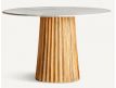 ROUND DINNING TABLE PLISSÉ I