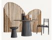 ROUND DINNING TABLE PLISSÉ I