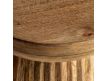 ROUND SIDEE TABLE PLISSÉ